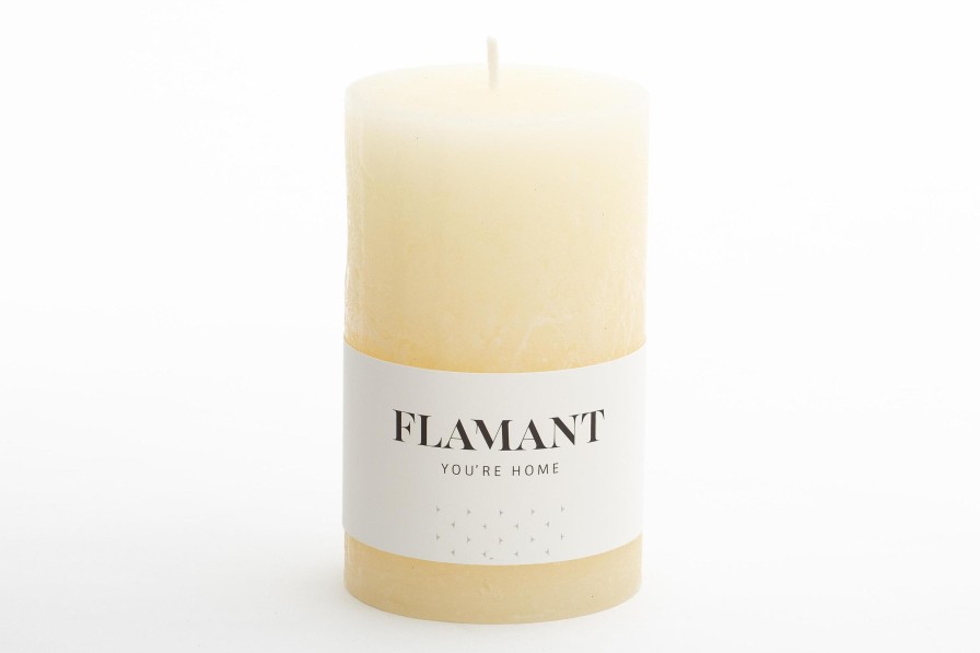 Flamant Beth, Candle, Colour Cream, 7X11,5Cm New