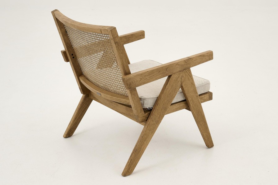 Flamant Bruno, Armchair, Oak, Reed, With Cushion Wholesale