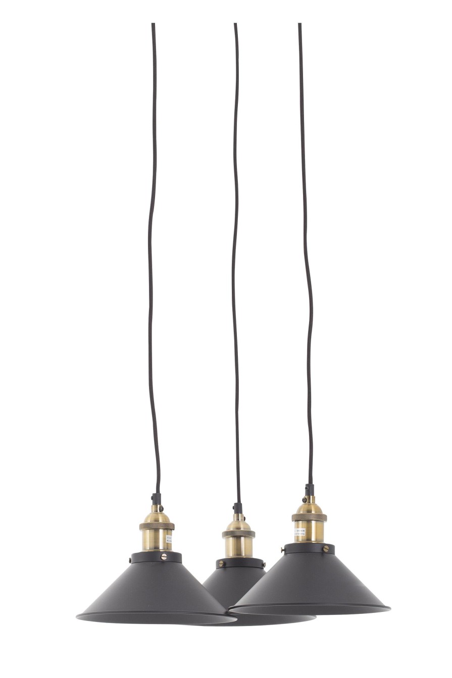 Flamant Cirino, Pendant Lamp, Black, 3 Shades Clearance