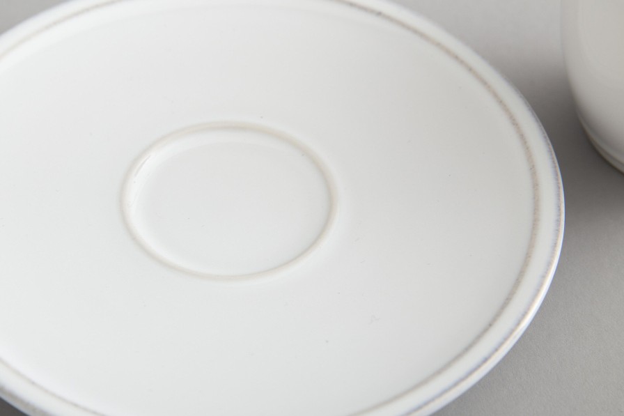 Flamant Jille, Cup And Saucer, Ceramic, White, M, 150Ml Wholesale