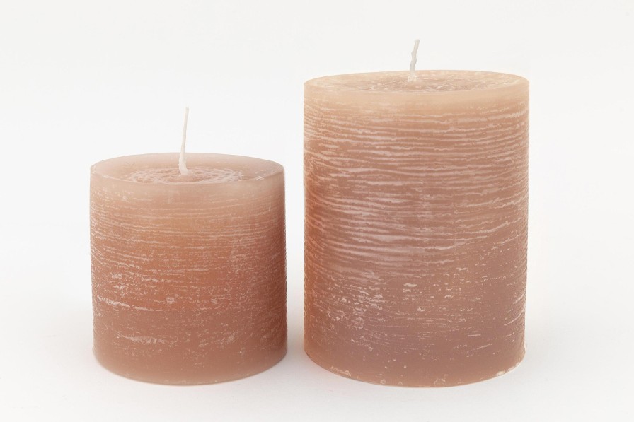 Flamant Celine, Candle, Colour Sienna Red, 7X8Cm Wholesale