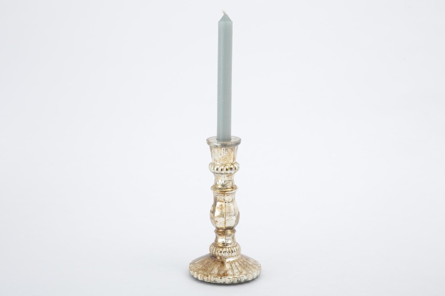 Flamant Ramsey, Candlestick, Mercury Glass Hot