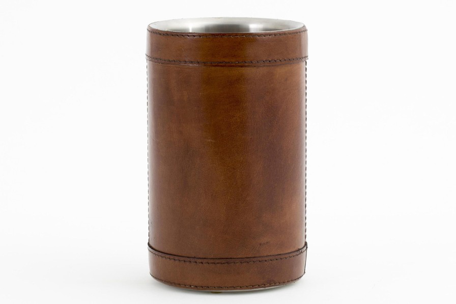 Flamant Manhattan, Bottle Holder, Brown Leather Best