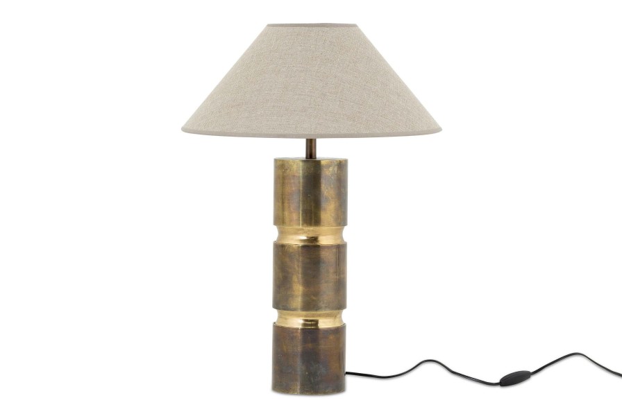 Flamant Jonne, Table Lamp, Antique Brass Finish New