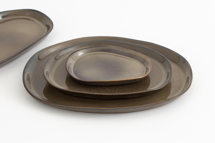 Flamant Shape, Plate, Khaki, 15Cm Online