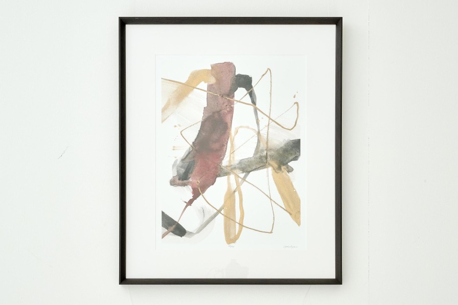 Flamant Burgundy Injection, Wall Art, Model 2 Best