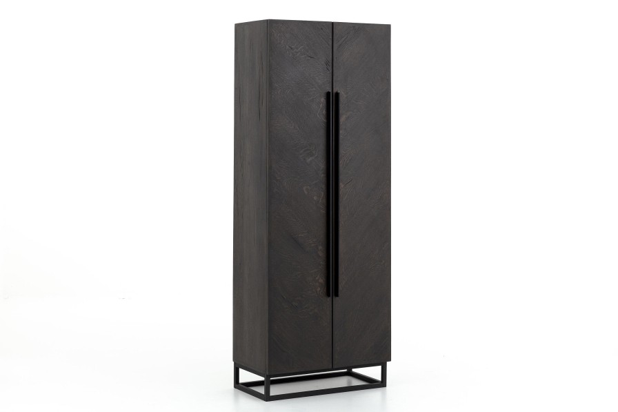 Flamant Lana, Cabinet, Dark Brown, 2 Doors Online