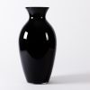 Flamant Adina, Vase, Black, Mouth-Blown, 70Cm New