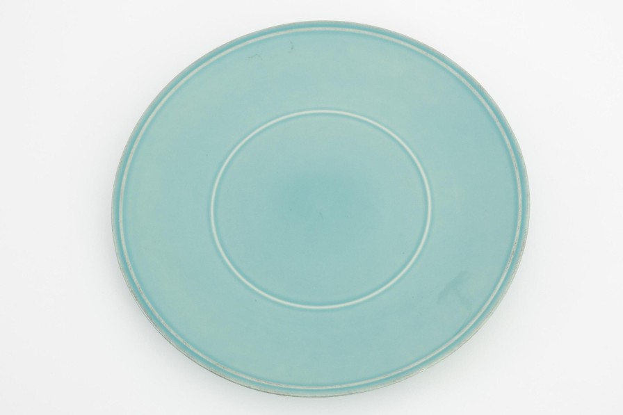 Flamant Jille, Plate, Ceramic, Blue, 34Cm Wholesale