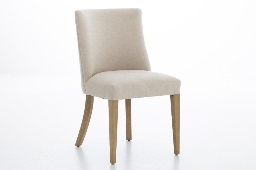 Flamant Jantina, Chair, Natural Linen Clearance