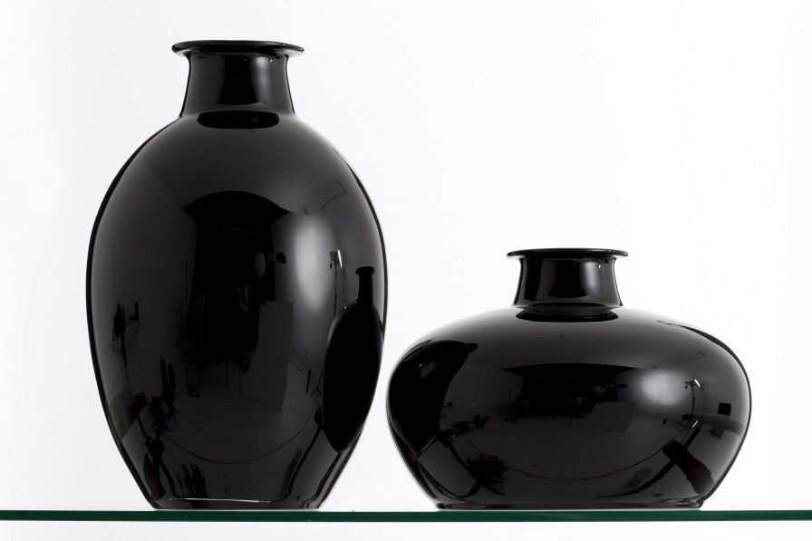 Flamant Griegos, Vase, Glass, Black Online