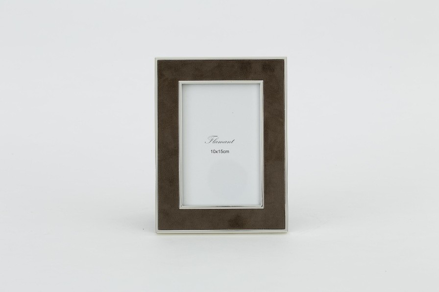 Flamant Gepetto, Picture Frame, Suede, Green, 10X15 Wholesale