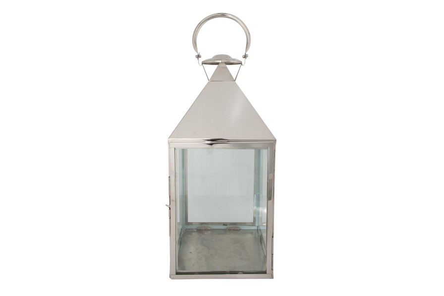 Flamant Charme, Lantern, Steel And Glass, M New