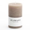 Flamant Beth, Candle, Colour Taupe, 7X11,5Cm Best