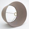 Flamant Lindro, Lampshade, Natural And Grey, Cylinder, 45 Cm Online