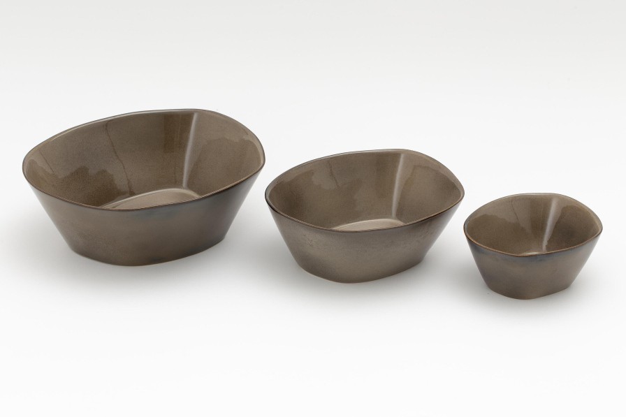 Flamant Shape, Salad Bowl, Khaki, S Wholesale