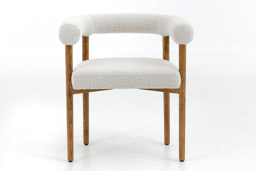 Flamant Fancy, Armchair, Fabric, White Best